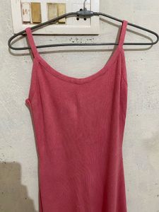Pink Slip Dress