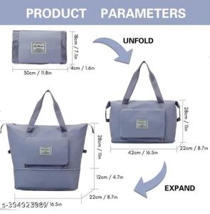 Blue Gym &amp; Travel Bag
