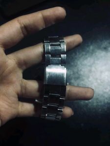 Silver Analog Watch