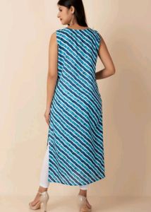 Leheriya Print Cotton Kurtis - Set of 2