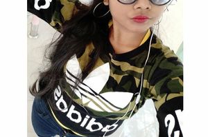 Adidas Camo Crop Top