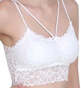 Lace Bralettes - Black &amp; White