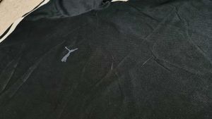 Puma Black T-shirt Good Quality Original mens Wear