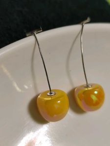 Cherry Drop Earrings
