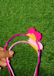 Cute Heart & Pom Headbands