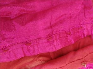 Pink&amp;Gray Gotta Patti Lehenga