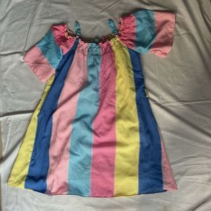 Colorful Girls&#39; Dress