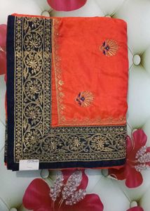 New Saree With Blouse Peice