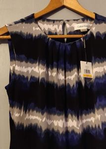 Stylish Striped Sleeveless Top