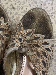 Sparkly Ethnic Flats
