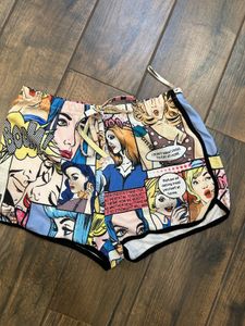 Cute Graphic Printed Shorts