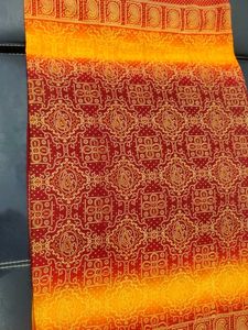 Jaipuri saari with attached blouse