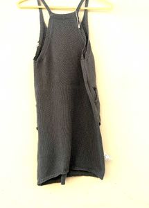 Button-Down Knit Romper