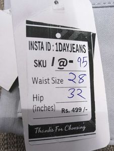 I@95 Size-28 (Sale) Latest Ladies high waist Jeans
