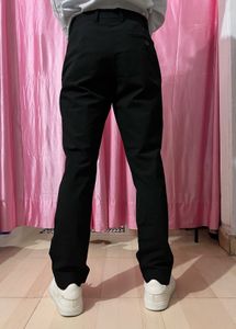 Black Slim Fit Dress Pants