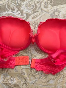 Lace Bras - Pink &amp; Purple, Size 32B (Set of 2)