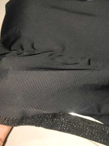 Sparkle Strap Black Crop Top