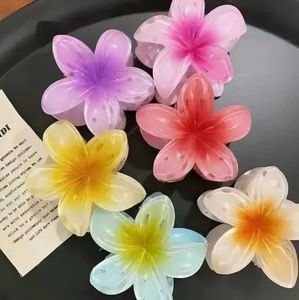 Flower Hair Claw Clips