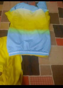 Stylish Tracksuit - Blue &amp; Yellow