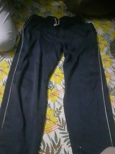 Navy Blue Track Pants
