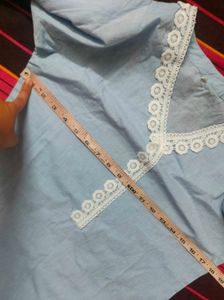 Its Kurta beautiful lace.