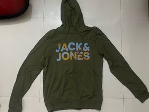 JACK&JONES Olive Hoodie