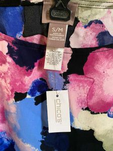 Floral Print Ethnic/ Beachy top