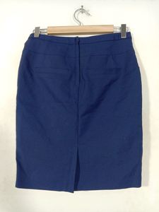 Navy Blue Casual Skirt (Women&#39;s)