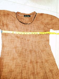 Brown Maxi Dress Cute