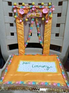 Customised Haldi Platter
