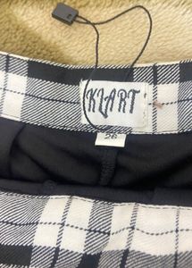 Plaid Mini Skirt