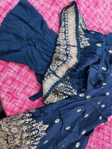 Beautiful Threadwork Sharara Set For Women