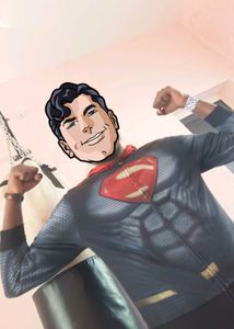 Superman Hoodie (S) (M)