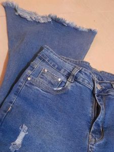 Sale !! Ripped Flare Jeans