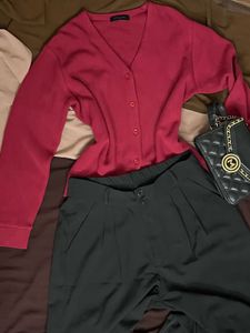 Cherry Red Cardigan🍒❤️
