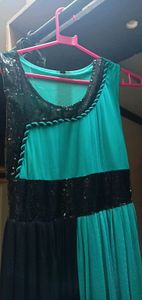 Long partywear gown