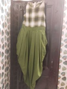 a stylish jumpsuit