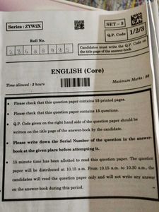 Cbse Class 12 Paper Year 2025