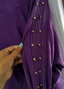 Beautiful Dark Purple 🟣 Colour Top One Piece 🫰