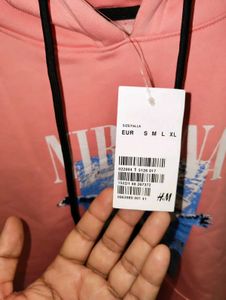 Nirvana Edition Oversize Graphic Print Hoodie 😎