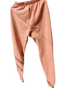 Peach Colour Casual Bottom Winterwear with size M.