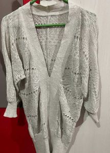 Crochet Knit Cardigan