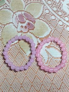Pastel Bead Bracelets - Set of 2