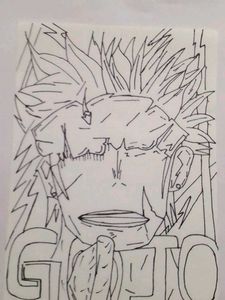 Original Gojo Satoru Anime Sketch
