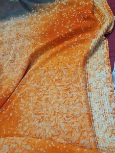 Floral Print Saree Not Used Just Like New