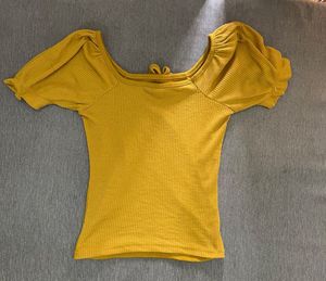 Cute Mustard Top