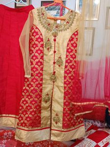 kurta with long skirt