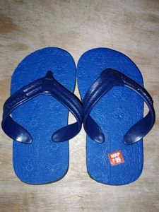 Blue Flip Flops