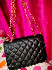 New Black Sling Bag