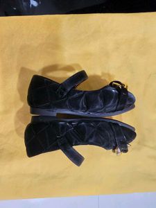 Black Sandle- Kids ( Size-21)